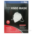 Medikal na proteksiyon non habi nakatiklop N95 mukha mask